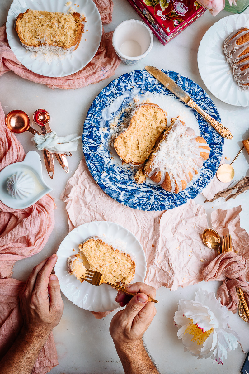 Coconut bundt cake with lime glaze recipe